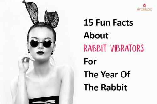 imagen en blanco y negro de mujer sexy con gafas oscuras y orejas de conejo el año del conejo erosscia es placer reinventado erosscia vibrador de conejo okamei