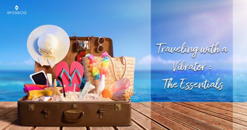 Erosscia Allore dans une valise remplie, prête à voyager car c'est l'un des meilleurs jouets sexuels pour voyager et l'un des vibromasseurs les plus faciles à mettre dans les bagages enregistrés 
