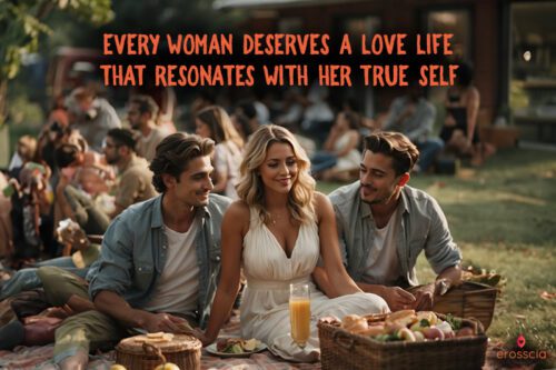 every woman deserves a love life that resonates with her true self non-monogamy erosscia is pleasure reimagined