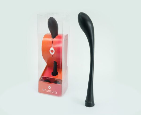 Erosscia Allore schwarz, G-Punkt-Vibrator, bestes Sexspielzeug für Frauen, verwandelt Ihre elektrische Zahnbürste in den besten Vibrator für den Orgasmus einer Frau, das Spielzeug für Erwachsene, um intensives Orgasmusvergnügen zu erzeugen, Erosscia ist Pleasure neu interpretiert