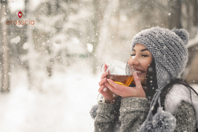 sexy woman in the snow thinks about relieving holiday stress by masturbating with an erosscia vibrator read the full article https://bit.ly/3oDLwLf