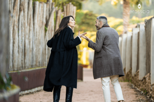 passionate couple arguing on a walk erosscia is pleasure reimagined